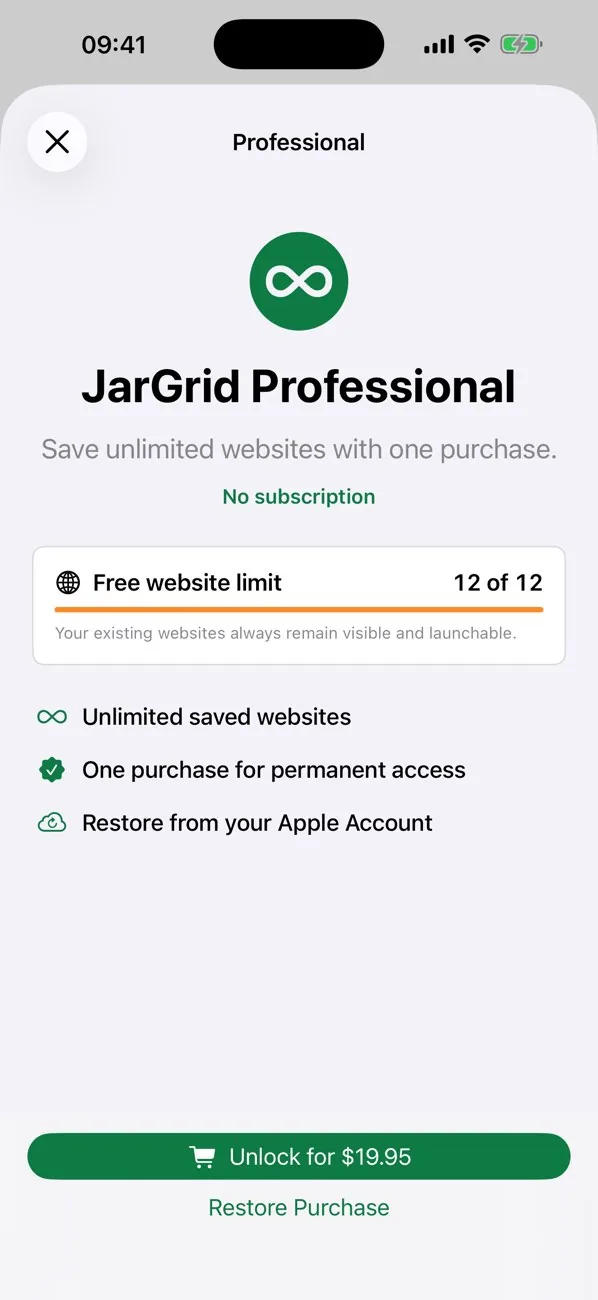 JarGrid official App Store screenshot 5