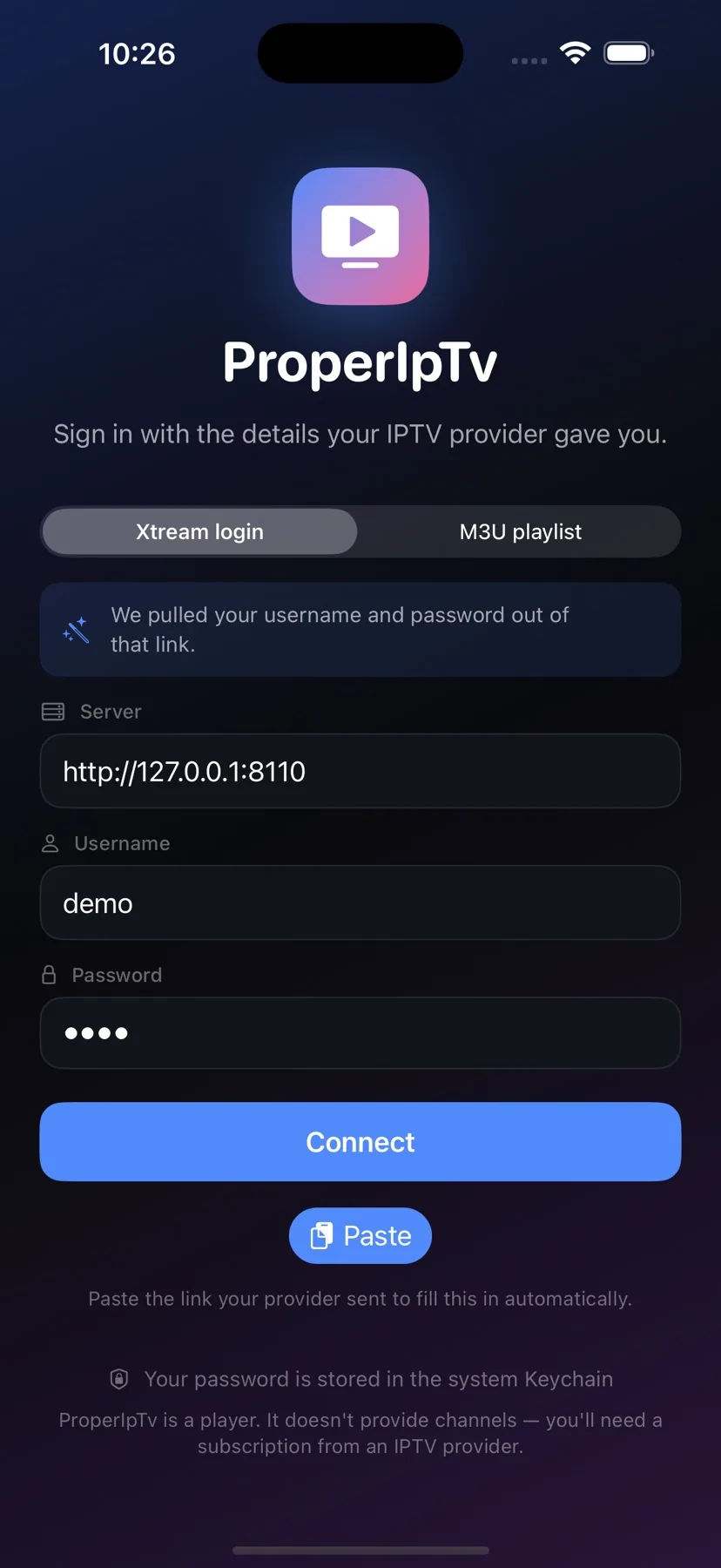 ProperIpTv official App Store screenshot 1