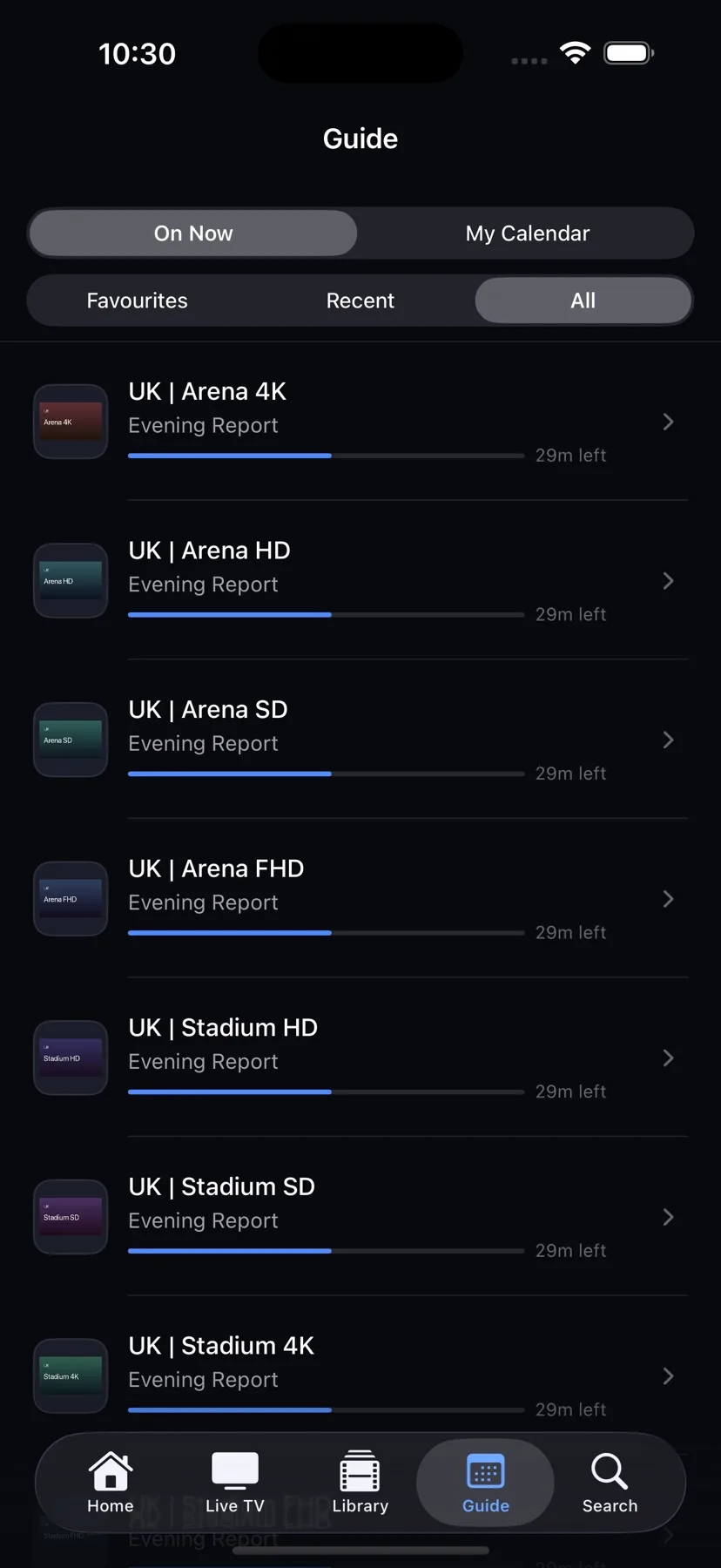 ProperIpTv official App Store screenshot 5