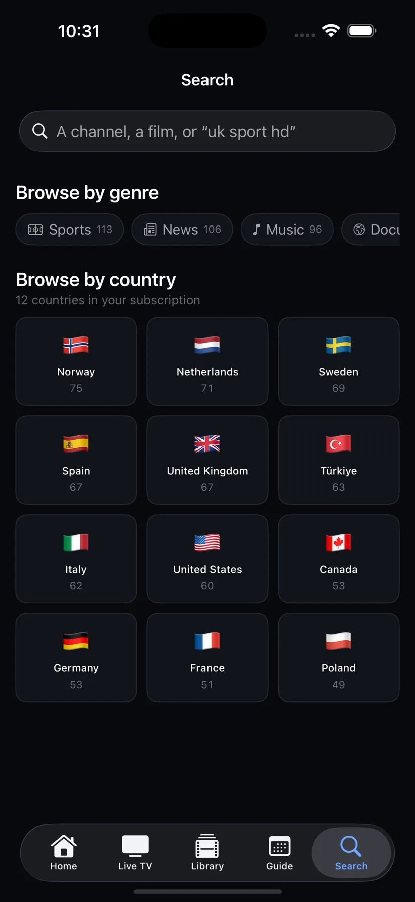 ProperIpTv official App Store screenshot 6